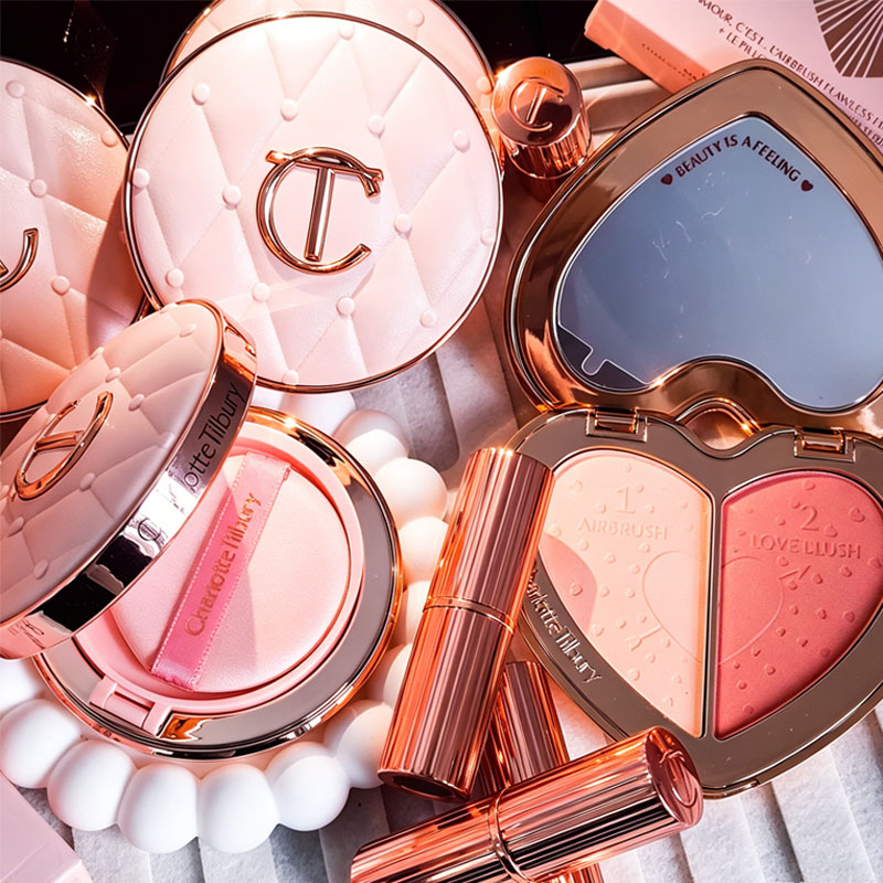 Luxury Skincare Products - บลัชออนเนื้อฝุ่นสุดหรู ชุดแต่งหน้าบลัชออนสองสี บลัชออนเนื้อฝุ่นสีสตาร์ไลท์ บลัชออนสองสีแบบแผ่น บลัชออนเนื้อฝุ่นบางเบา