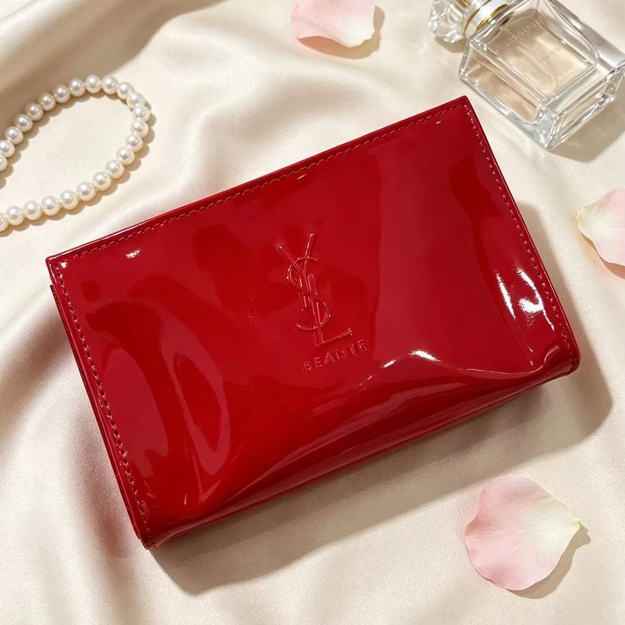 กระเป๋าเครื่องสำอางหนังแก้วสีแ - Luxury Skincare Tools บทวิจารณ์และราคา