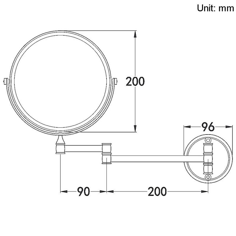 Luxury Rose Goldขยาย 8 นิ้ว 3X - Luxury Skincare Products บทวิจารณ์และราคา