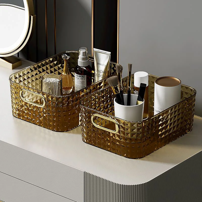 เดสก์ท็อปกล่องเก็บเครื่องสําอา - Luxury Skincare Tools บทวิจารณ์และราคา