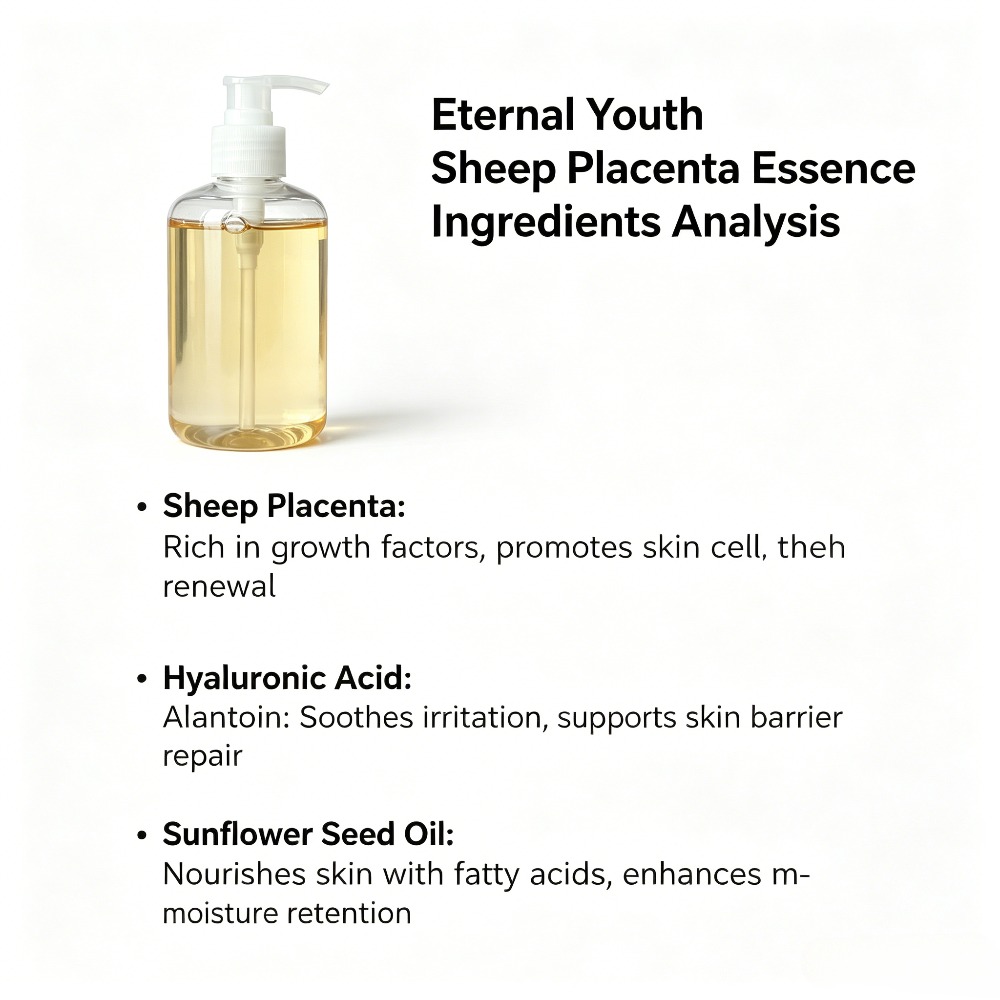 Sheep Placenta Essence Liquid  - Placenta Extract Serum บทวิจารณ์และราคา