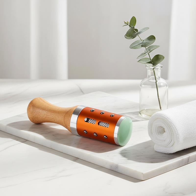 360 °   แท่งนวดกัวซาหยกหมุนได้ - Luxury Skincare Tools บทวิจารณ์และราคา