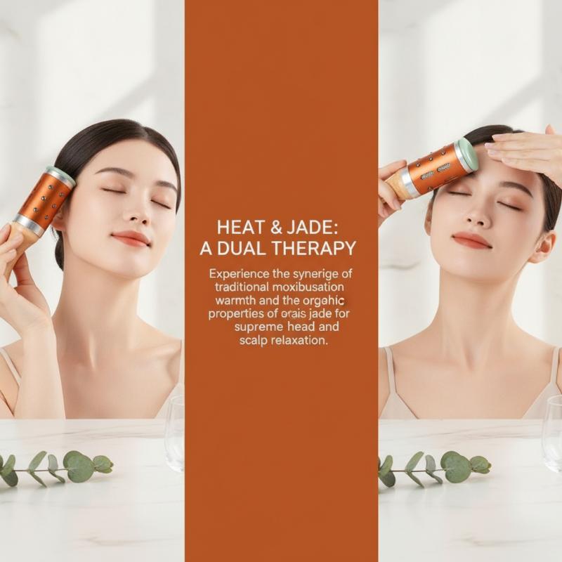 360 °   แท่งนวดกัวซาหยกหมุนได้ - Luxury Skincare Tools บทวิจารณ์และราคา