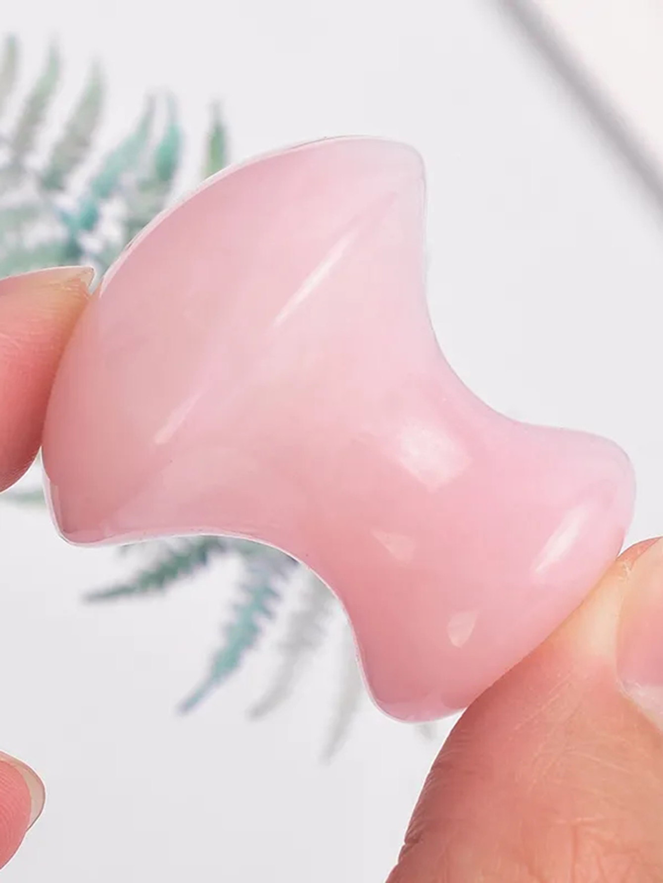 หินนวดหัวเห็ดหยกคริสตัลสีชมพูธ - Luxury Skincare Tools บทวิจารณ์และราคา