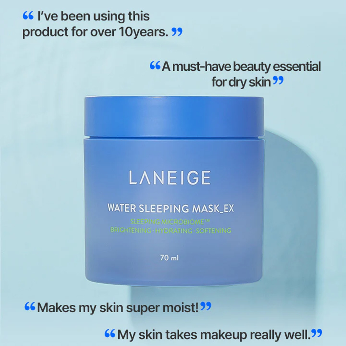 LANEIGE วอเตอร์สลีปปิ้งมาส์ก 7 - Luxury Skincare Treatments บทวิจารณ์และราคา