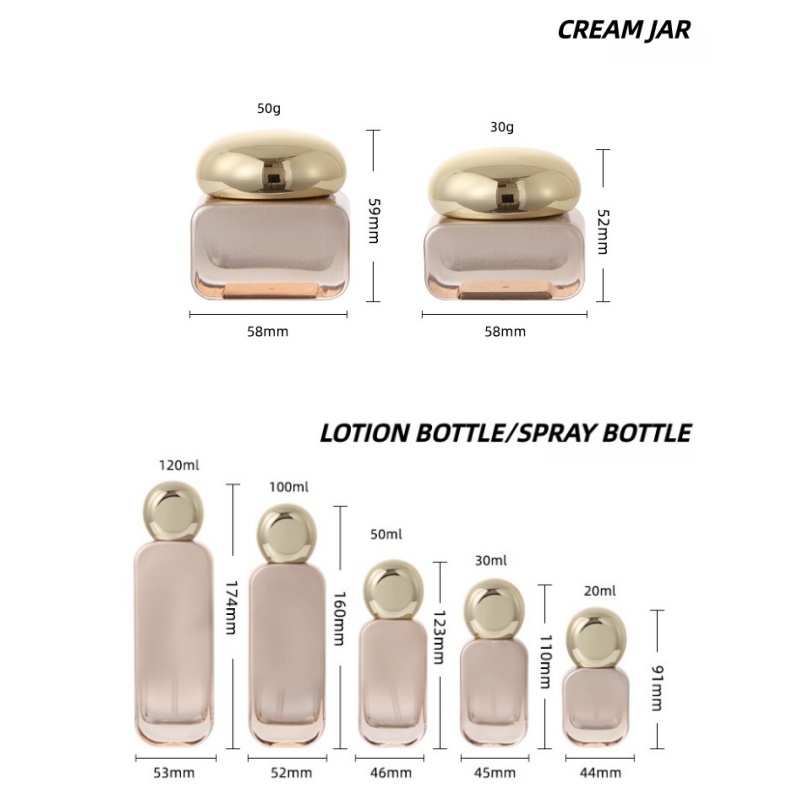 【โลโก้แบบกำหนดเอง】ชุดขวดสีส้มไ - Luxury Skincare Logo บทวิจารณ์และราคา